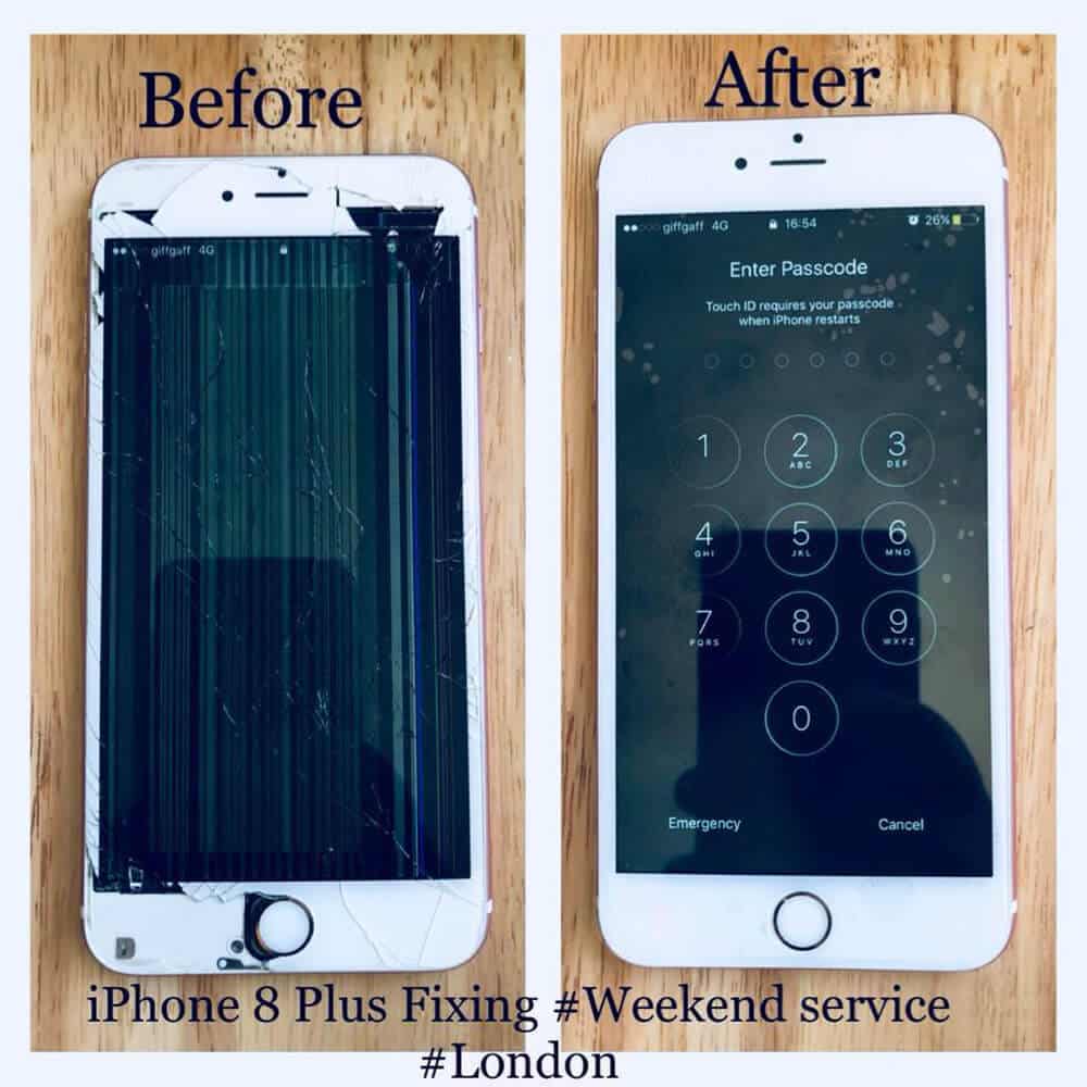  iPhone 8 Plus Fixing Weekend service 