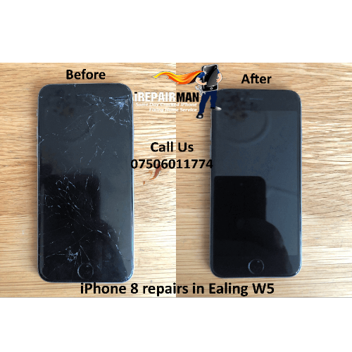 iPhone 8 repairs in Ealing W5
