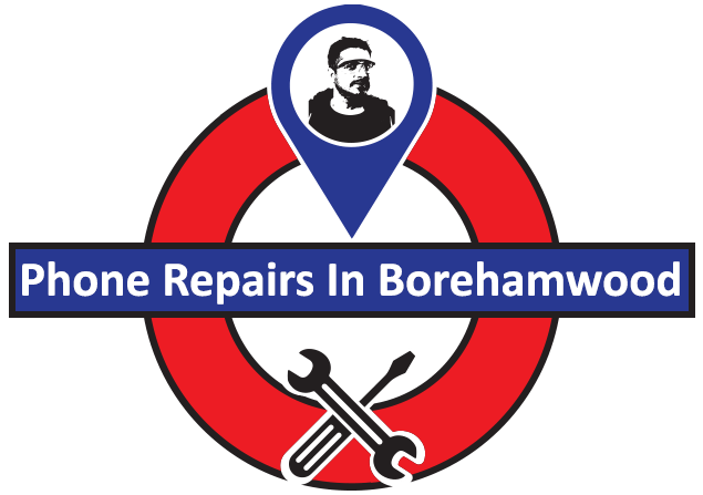 Phone Repairs in Borehamwood Badge Logo