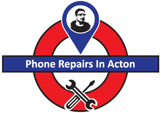 Acton W3 W4 W12 iPhone repair poster — mobile on-site service