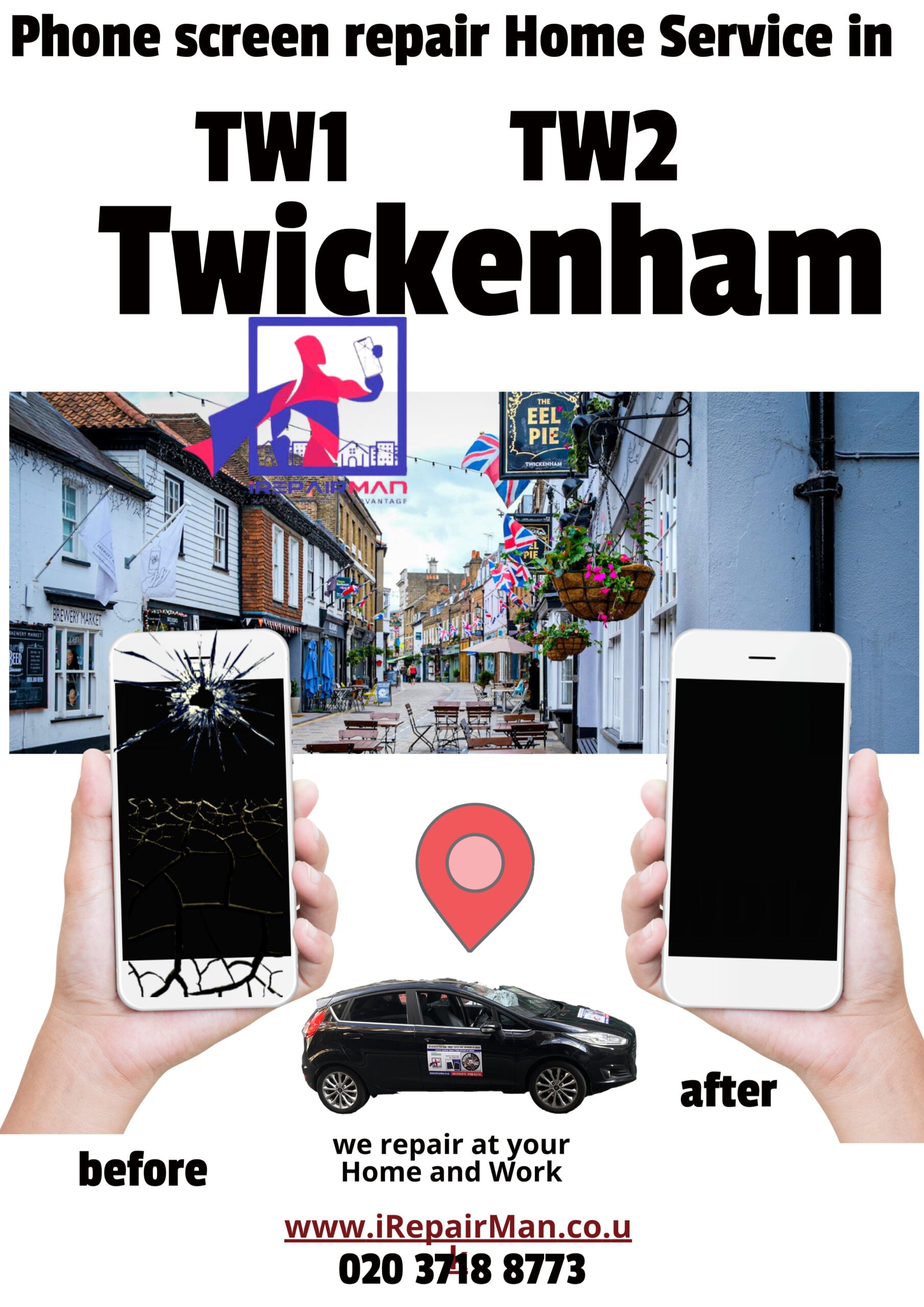 Twickenham Home Repair Poster