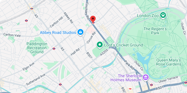 St John’s Wood NW8 coverage map