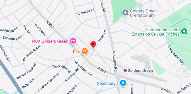 Golders Green NW11 coverage map for iPhone, iPad & Samsung repairs