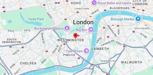 Map Westminster SW1E SW1A iPhone repair coverage