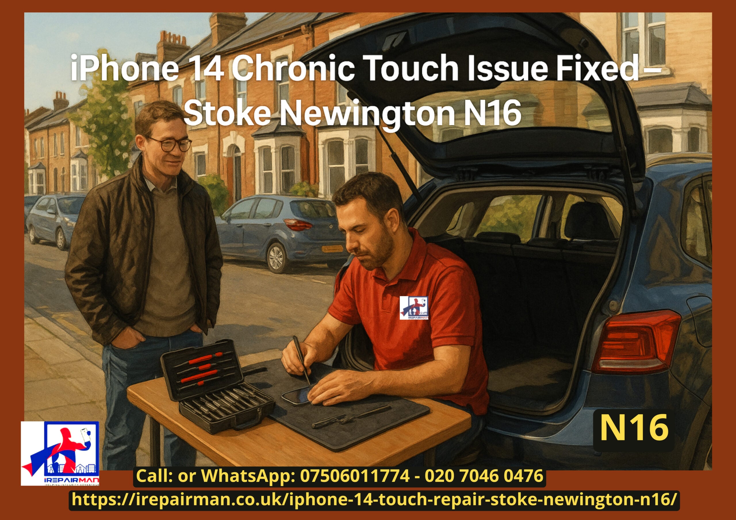 iPhone 14 Touch Repair – Stoke Newington
