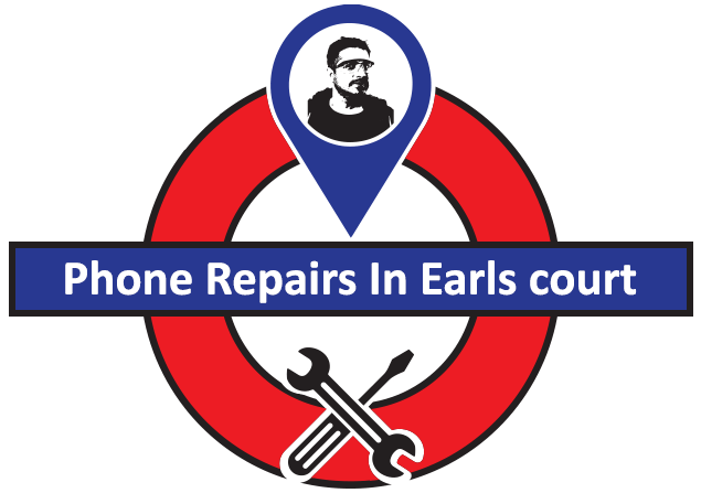 Earl’s Court themed badge for local iPhone, iPad and Samsung repairs