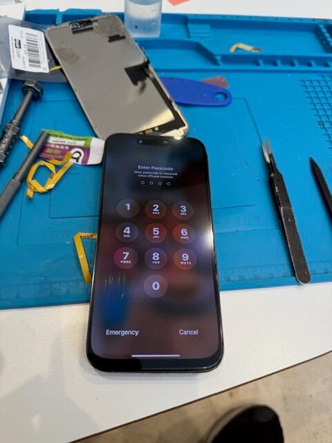 iPhone 16 Pro Max screen repair Gresham Street EC2 - after repair image