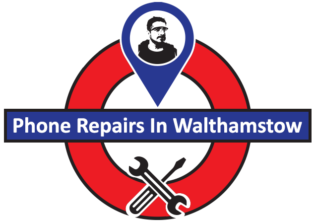 London roundel phone repair logo Walthamstow E17