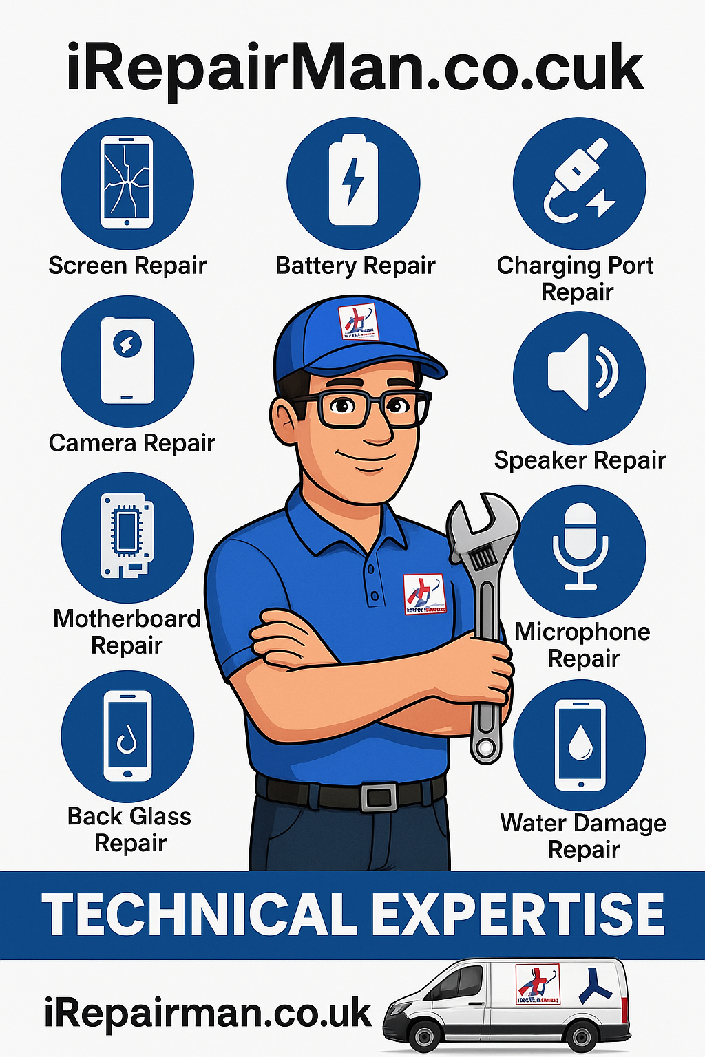 iRepairMan technical expertise workstation