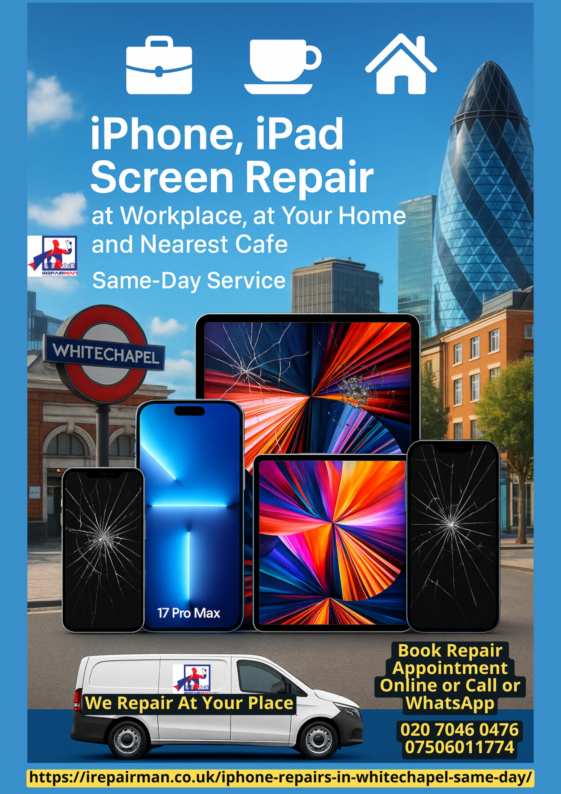 iPhone iPad Repair Whitechapel E1 featured image