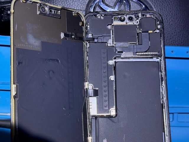 Opening the iPhone 15 Pro for Repair