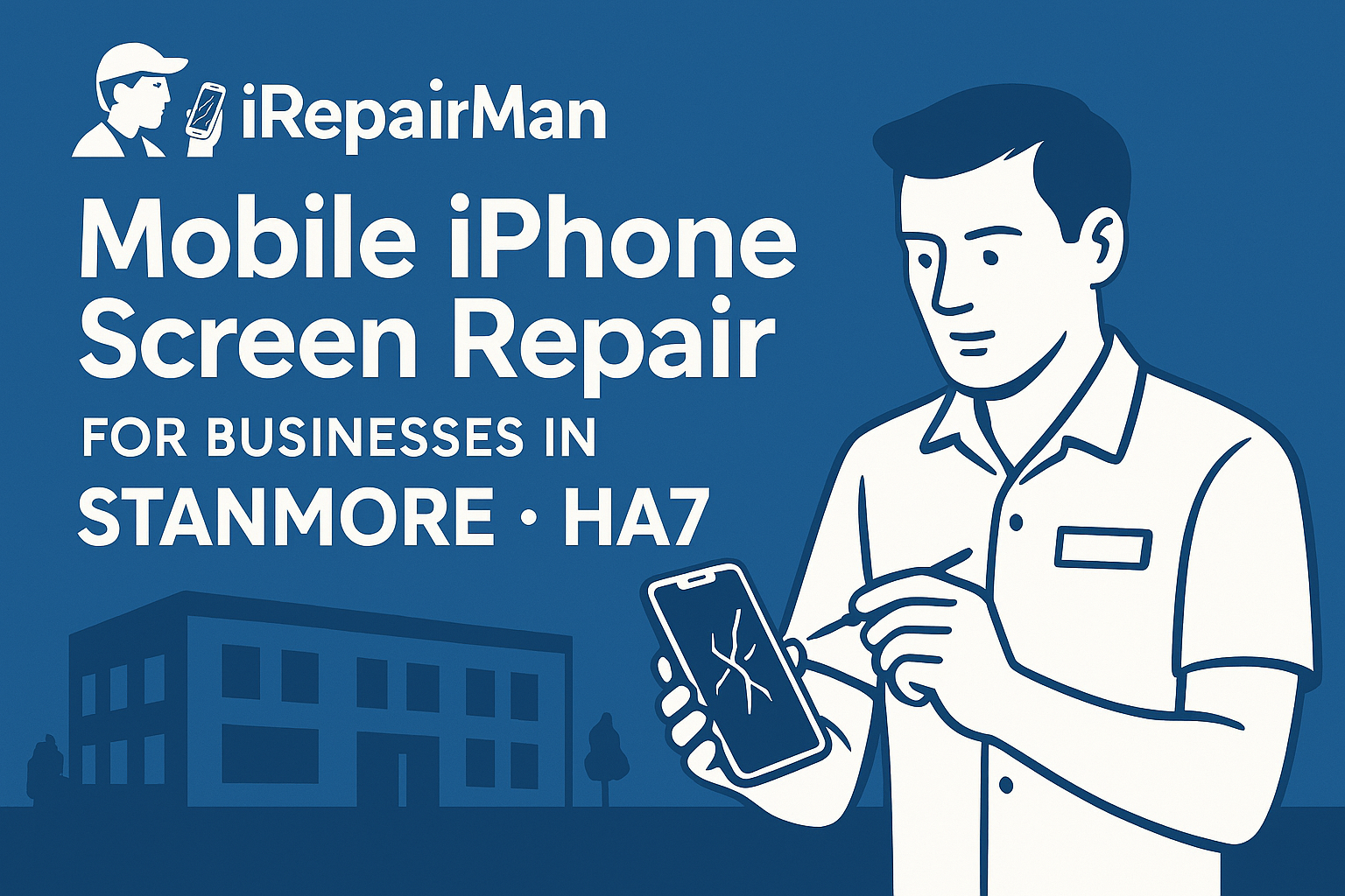 Mobile iPhone repair service for businesses in Stanmore HA7