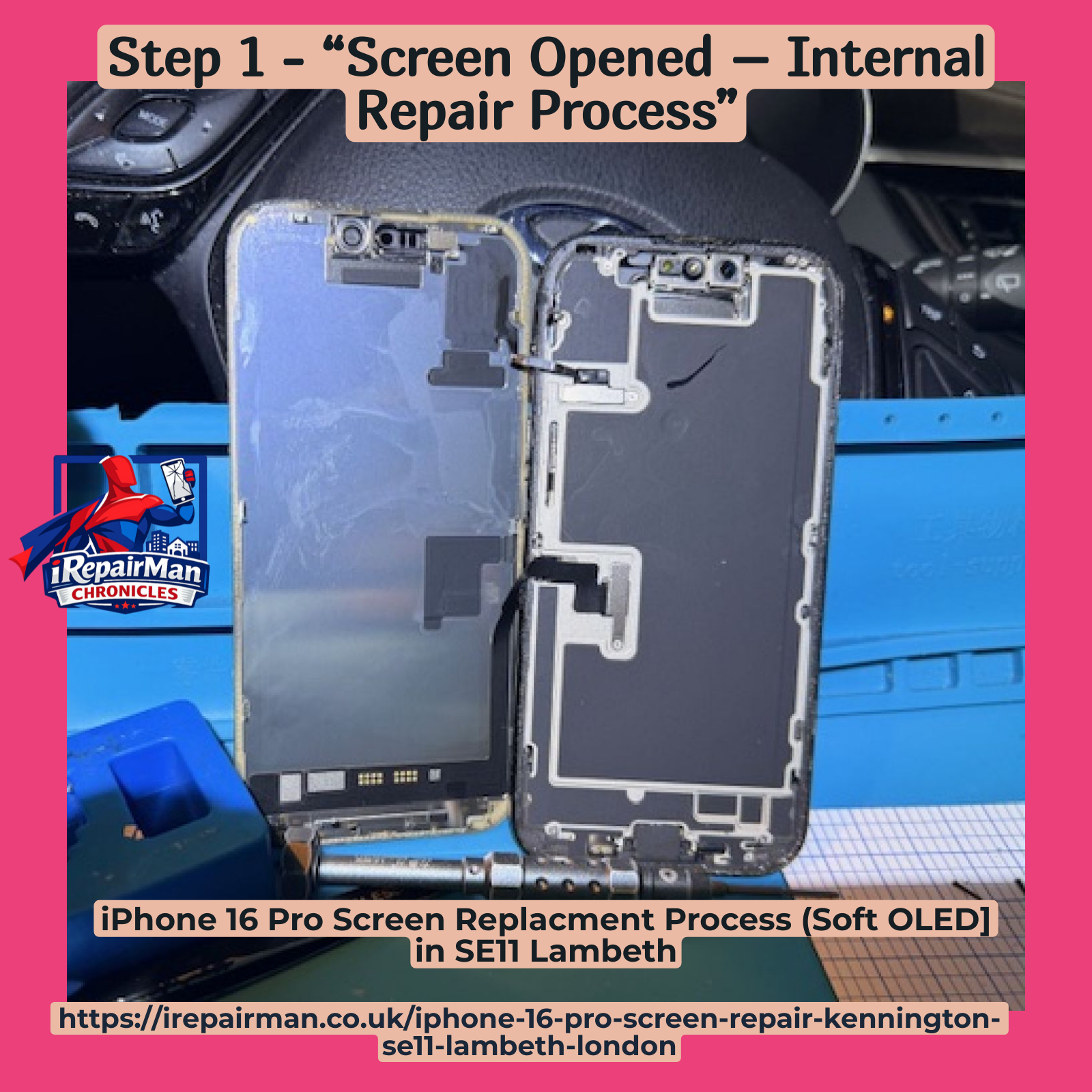 iPhone repair process