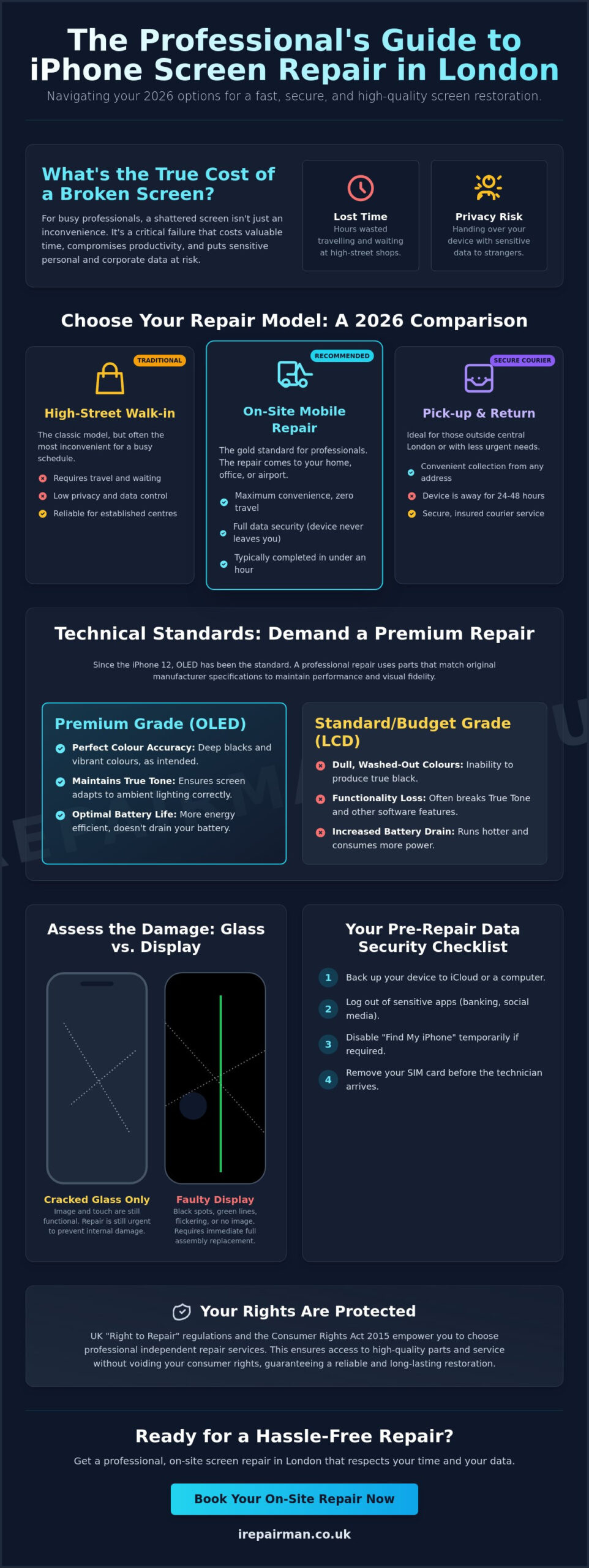 IPhone Screen Repair London: The 2026 Guide to Professional On-Site Fixes