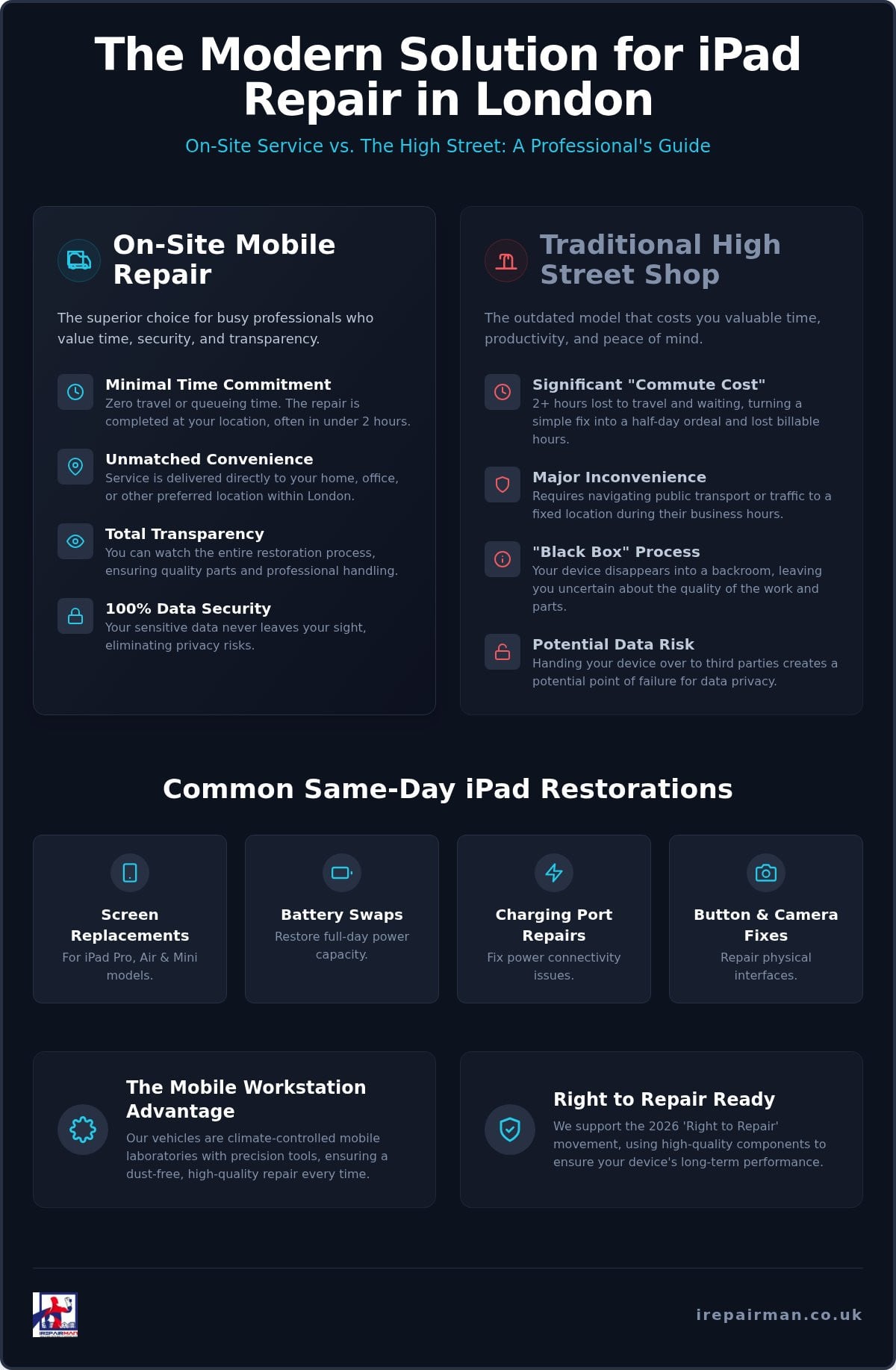 Same Day iPad Repair London: Professional On-Site Tablet Restoration in 2026