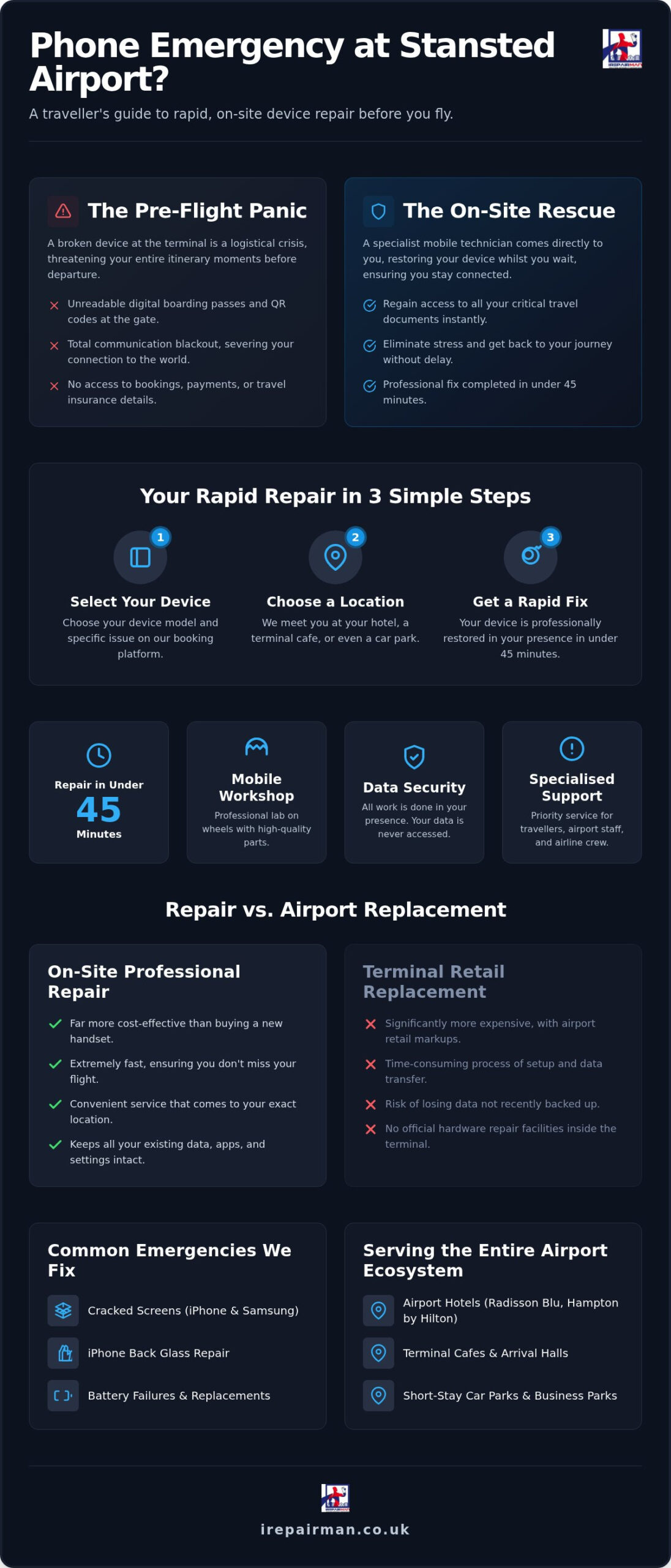 Emergency Phone Repair Stansted Airport: Rapid On-Site Fixes for Travellers