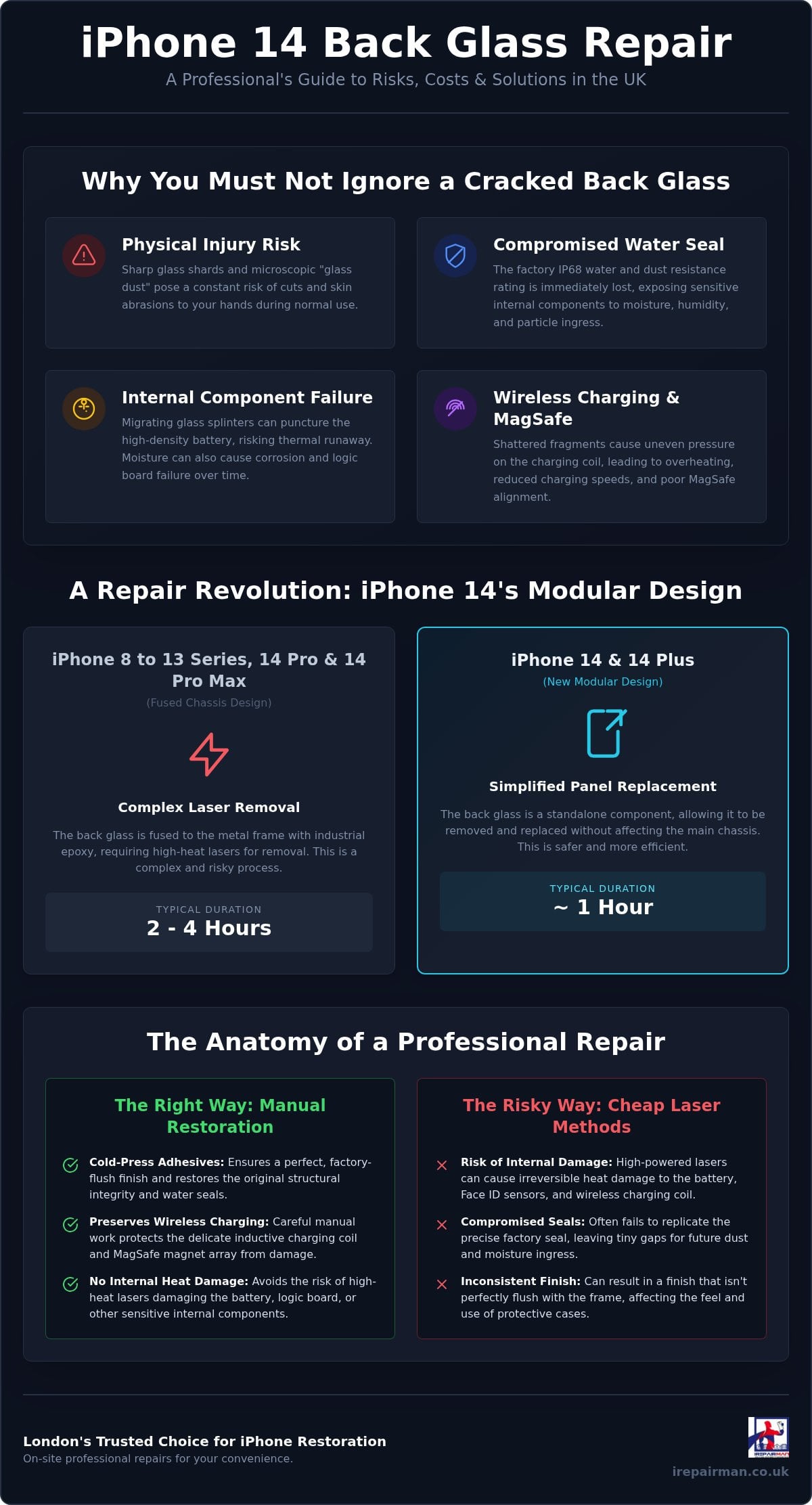 IPhone 14 Back Glass Repair Cost UK: 2026 Guide to Professional Restoration