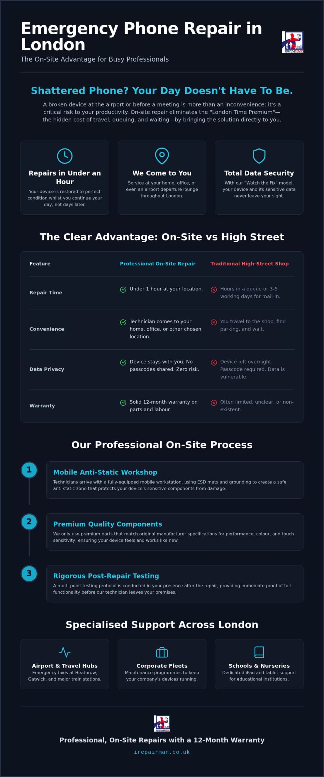 On-Site Phone Repair London: The 2026 Guide to Professional Mobile Fixes