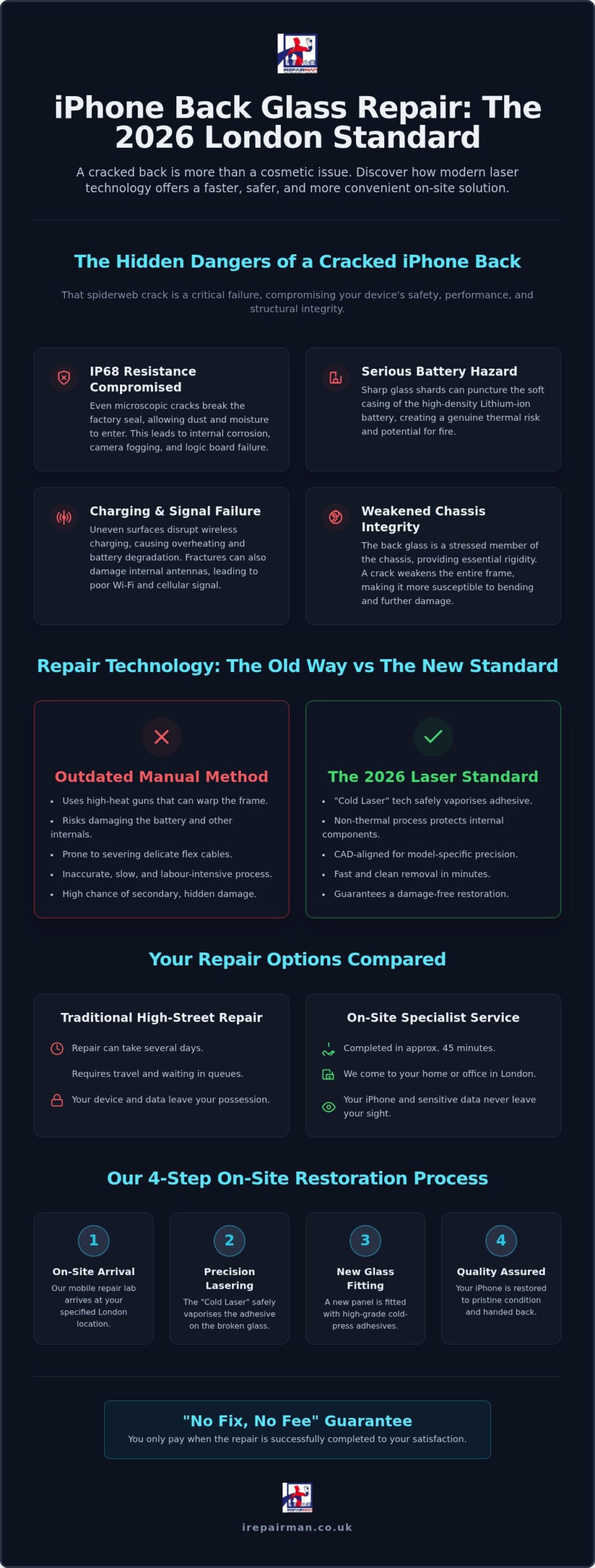 IPhone Back Glass Repair London: The 2026 Guide to Professional On-Site Fixes