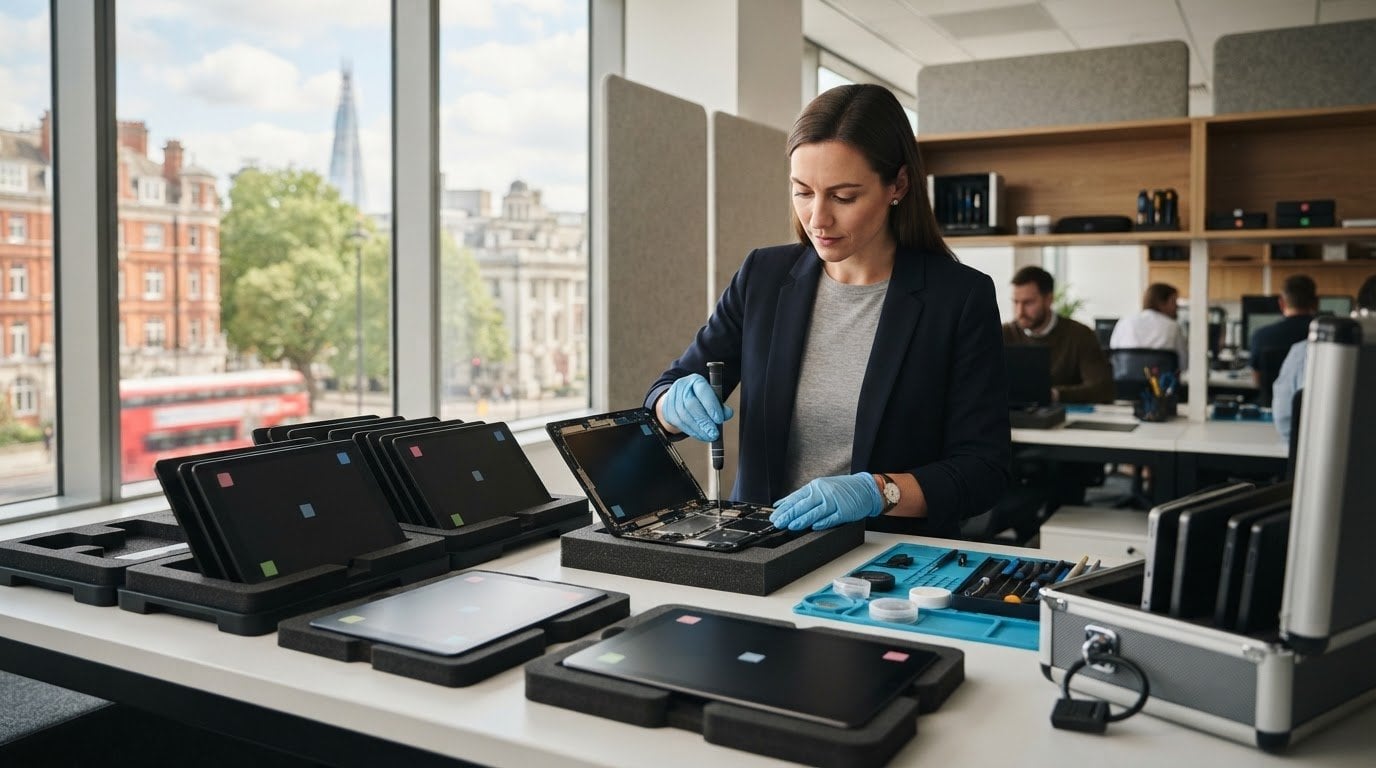 A 2026 Guide to B2B iPad Fleet Maintenance London
