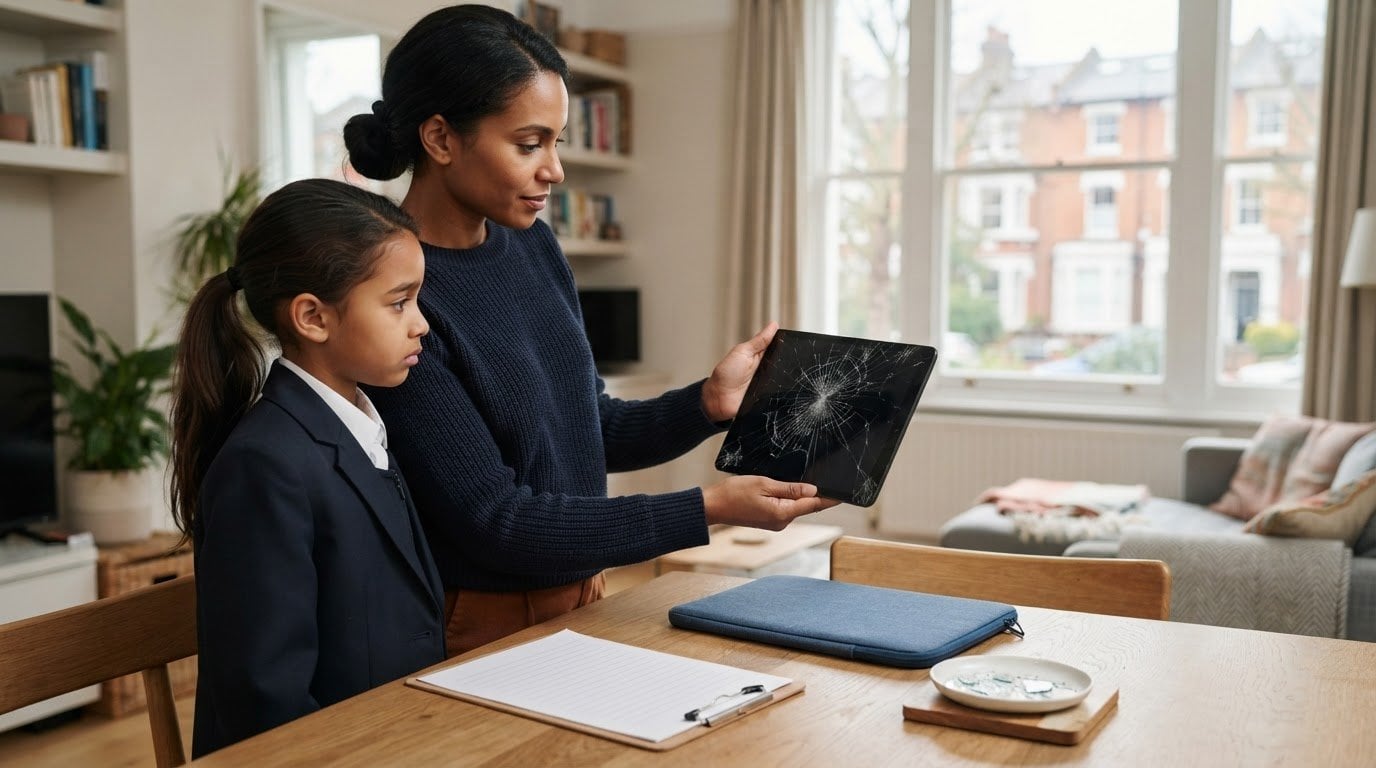 Cracked iPad Screen Child Safety: A Parent’s Checklist for 2026