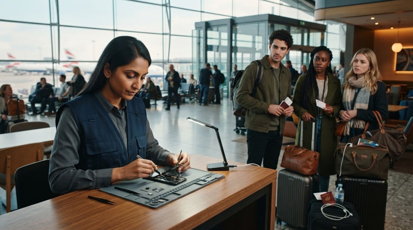 Emergency Phone Repair Heathrow Airport: Rapid On-Site Fixes for Travellers