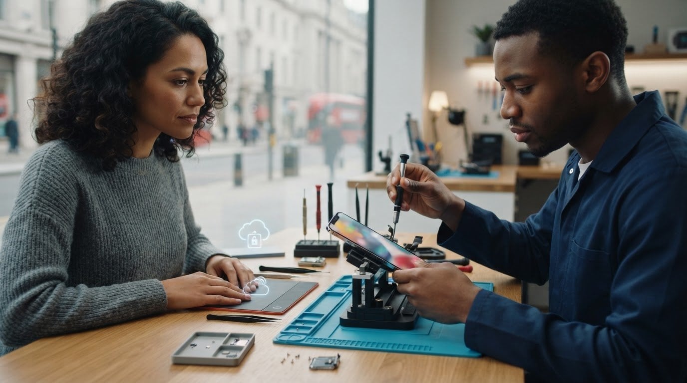 Fix Your Phone Screen Without Data Loss in London
