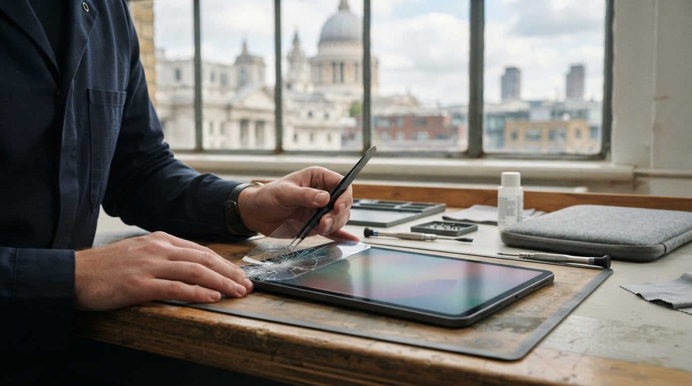 How to check iPad screen replacement costs and contain cracks