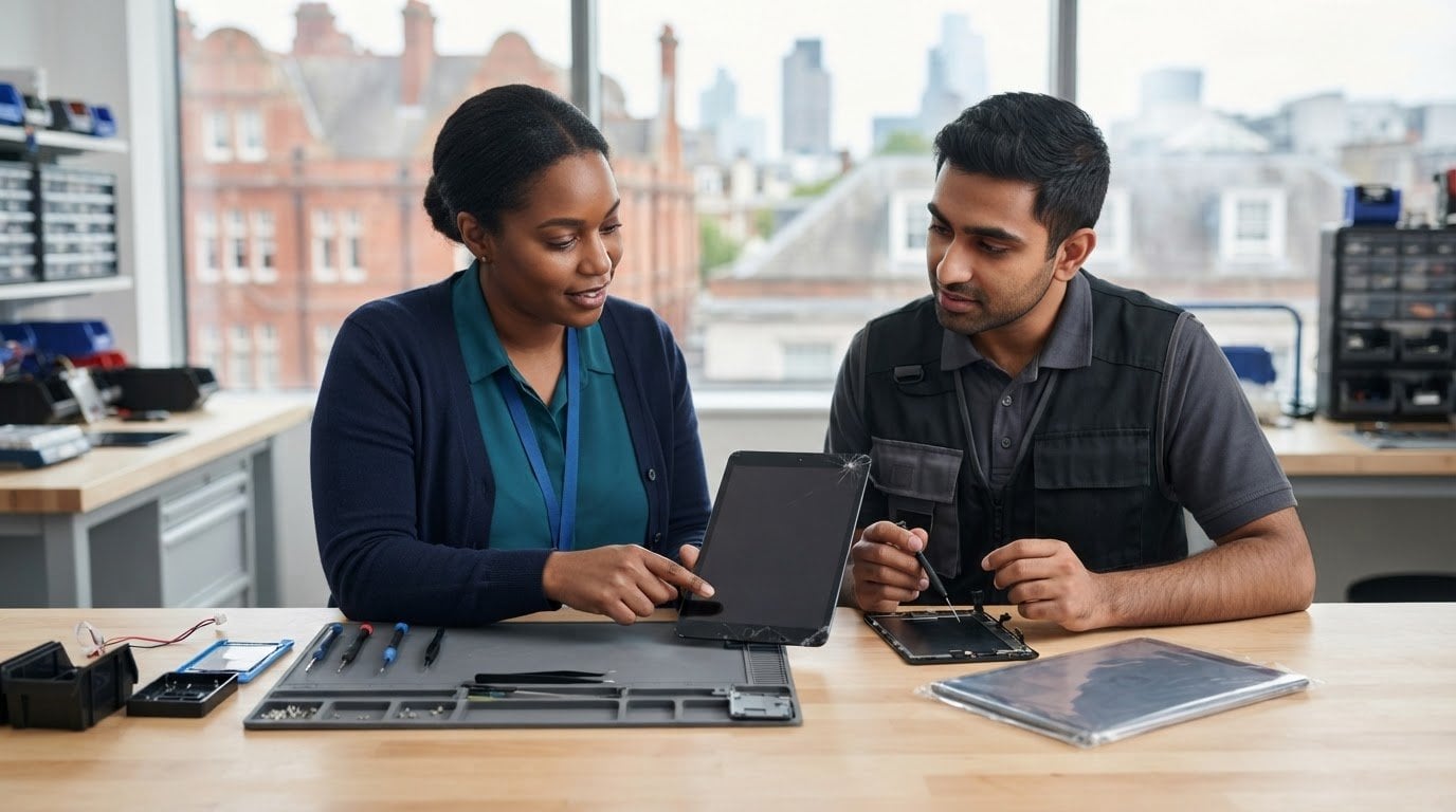 How to decide whether to repair or replace school tablets