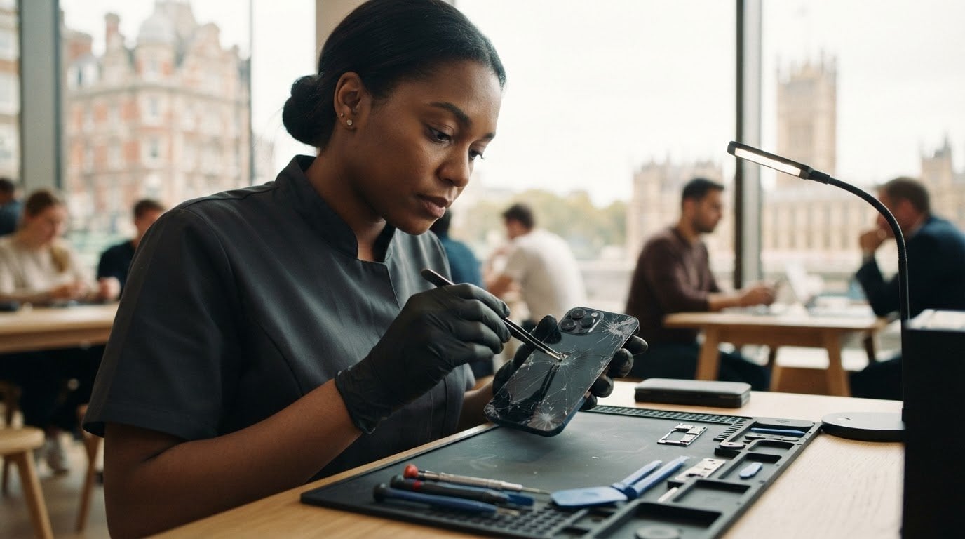 IPhone Back Glass Repair London: Convenient On-Site Help in Central London