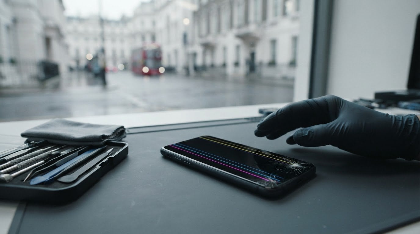 Vertical Lines on Screen After a Drop? What to Do Next